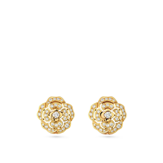 Chanel Bouton de Camélia Earrings