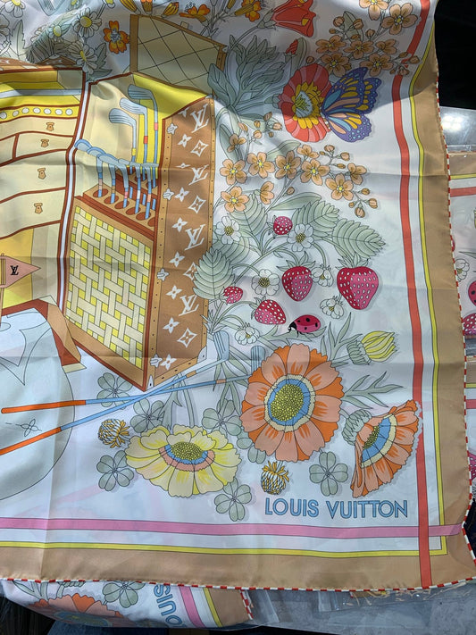 Gucci LV Flower Scarf