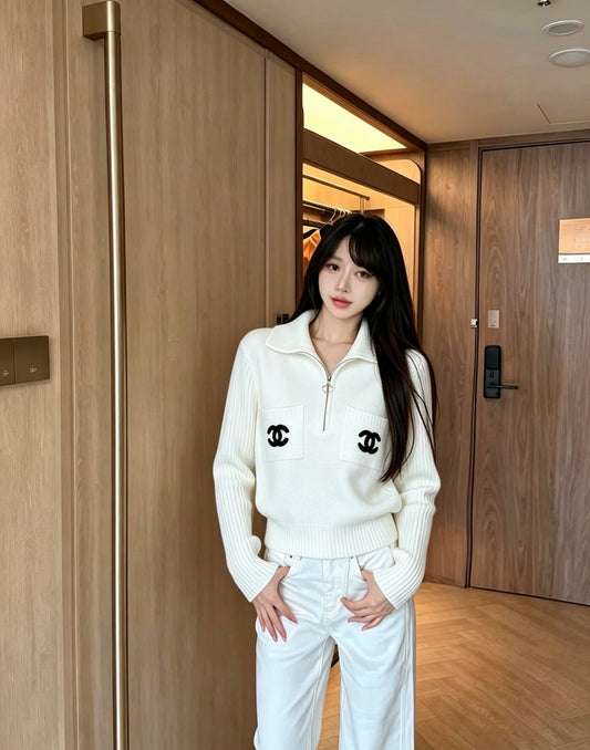 Chanel Pocket Sweater