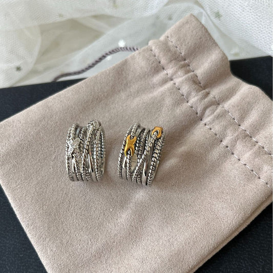 David Yurman Multi-layered Ring
