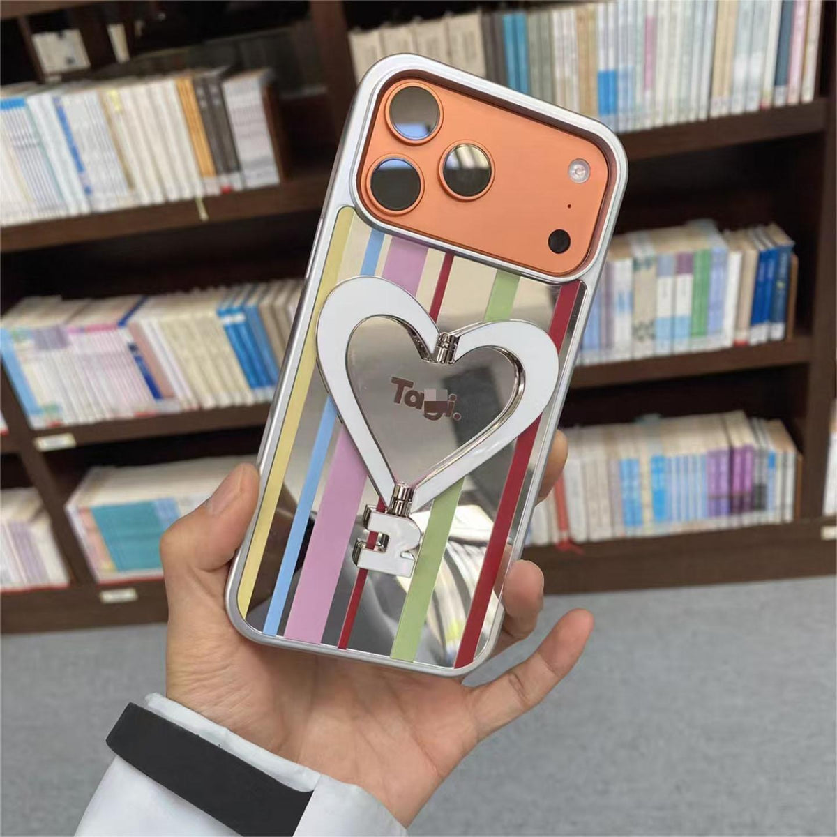 Tagi Rainbow Heart Phone Case