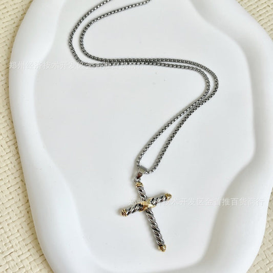 David Yurman Cross Necklace