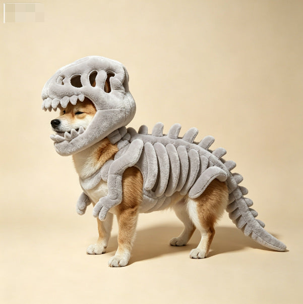 Dinosaur Skeleton Pet Clothing