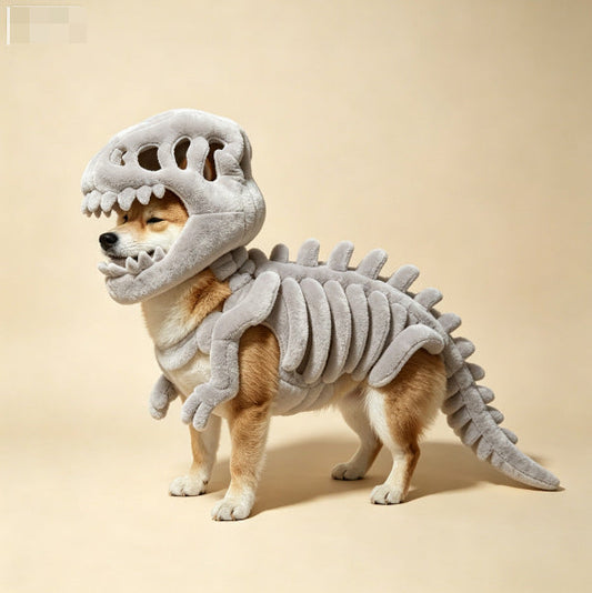 Dinosaur Skeleton Pet Clothing