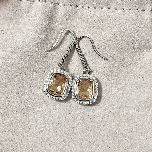 David Yurman Cubic Diamond Earring Dangles