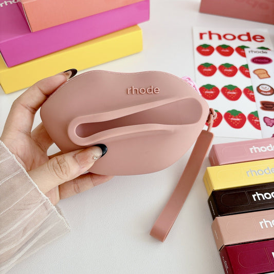 Rhode Lip Shape Case Bag with Lip Balm