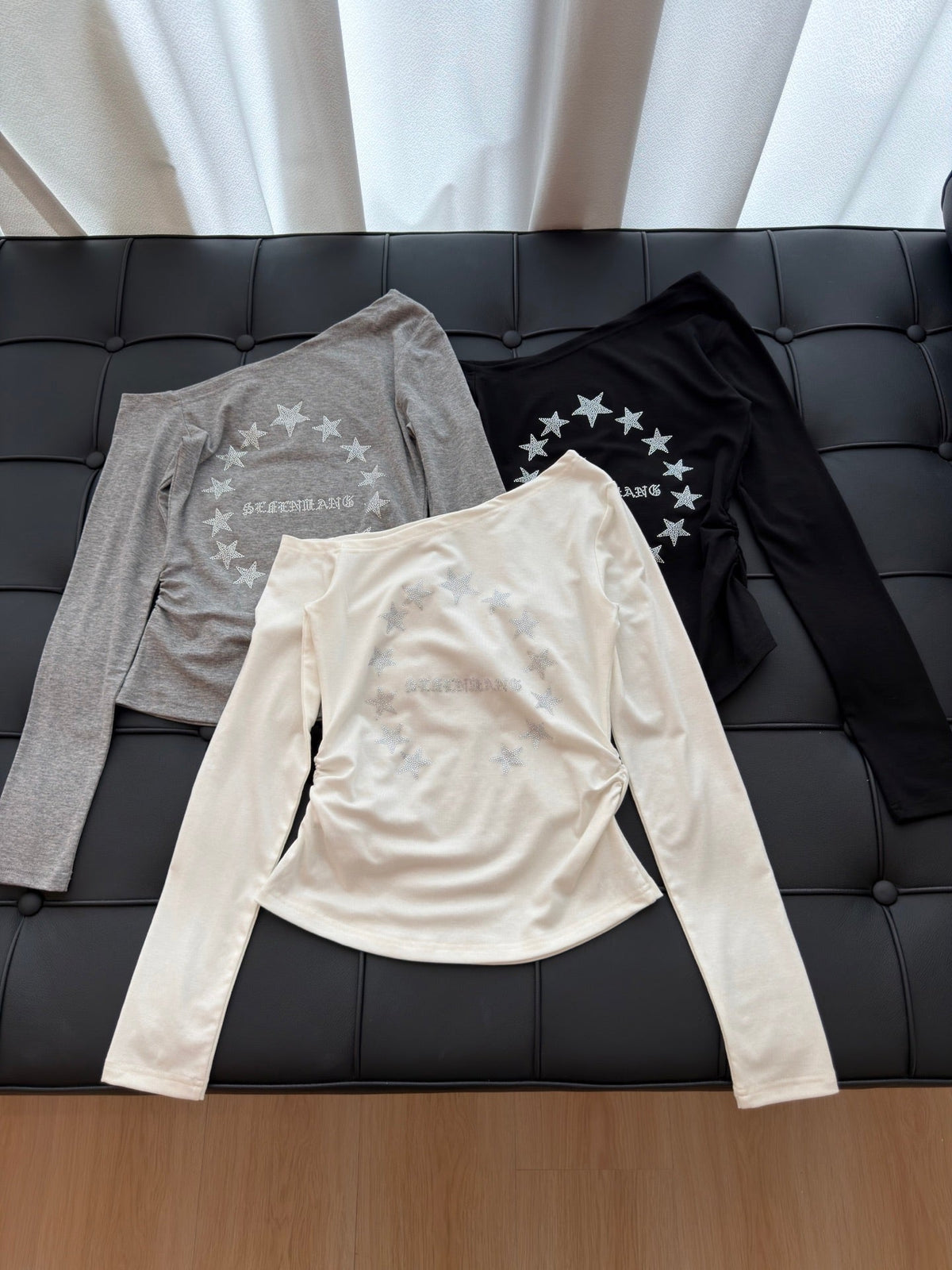 Chrome Hearts Off-Shoulder T-Shirt