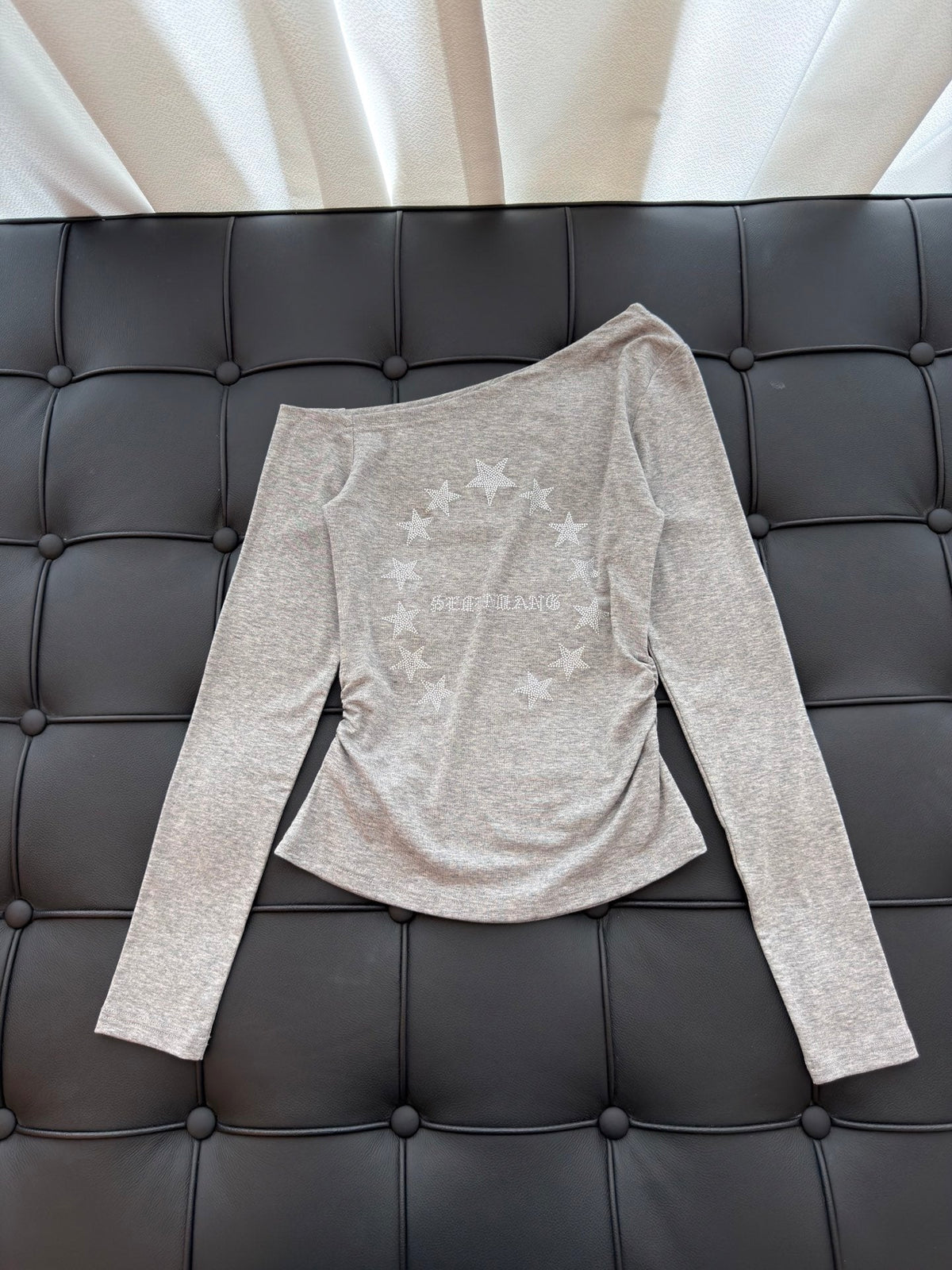 Chrome Hearts Off-Shoulder T-Shirt