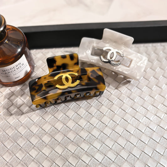 Chanel Hair Claw (3pcs Total)