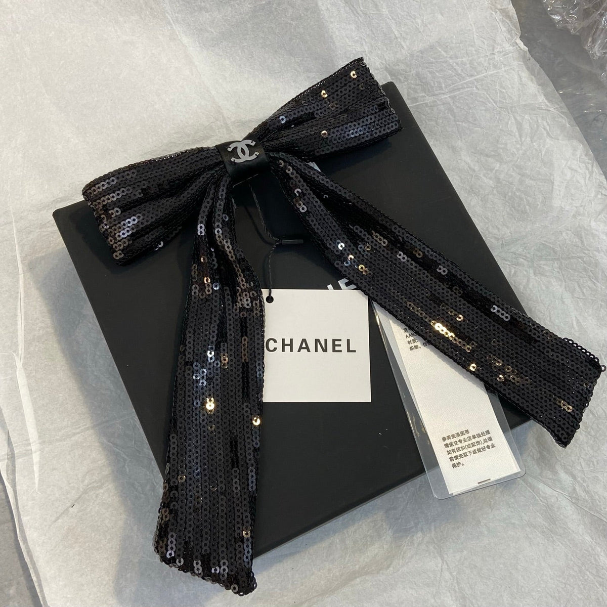Chanel Bowknot Hairtie/Hairpin