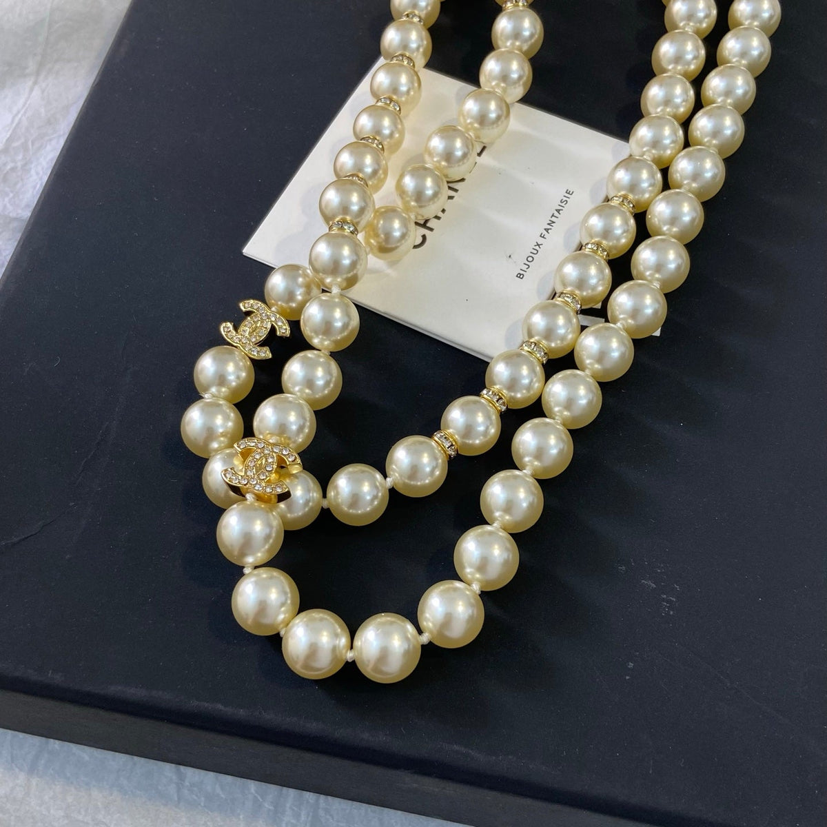 Chanel Pearl Sweater Chain