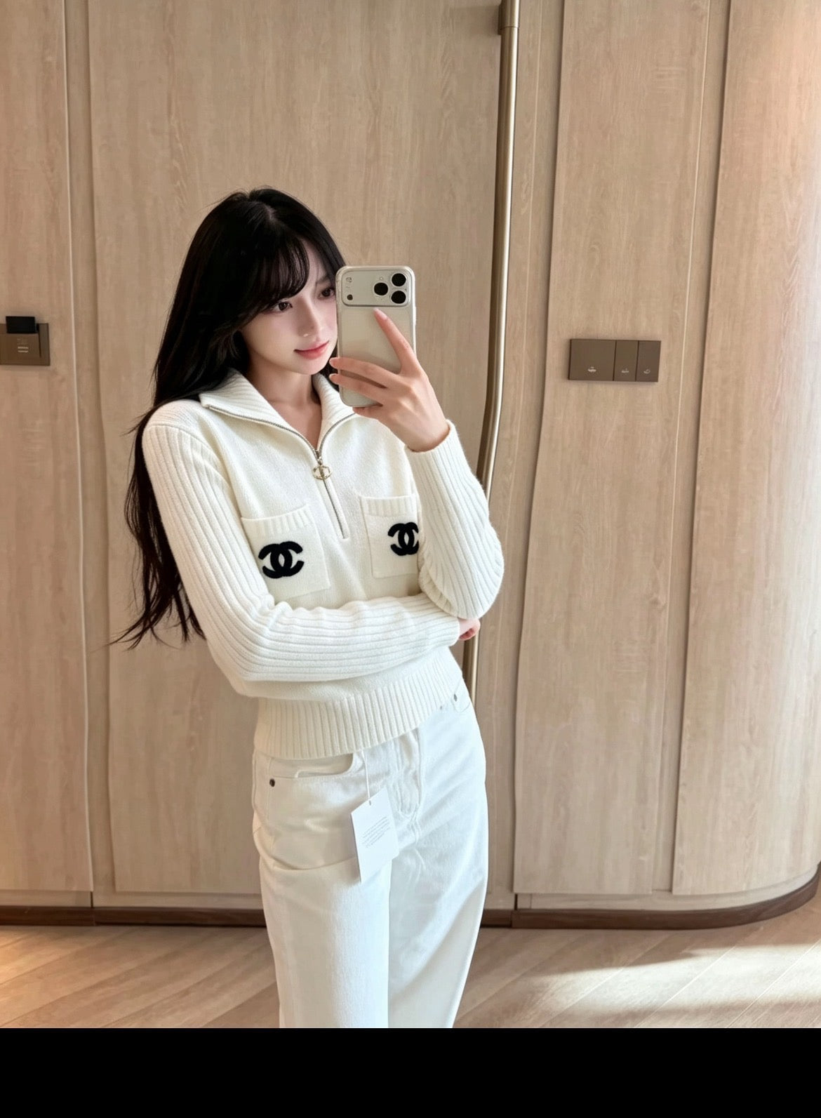 Chanel Pocket Sweater