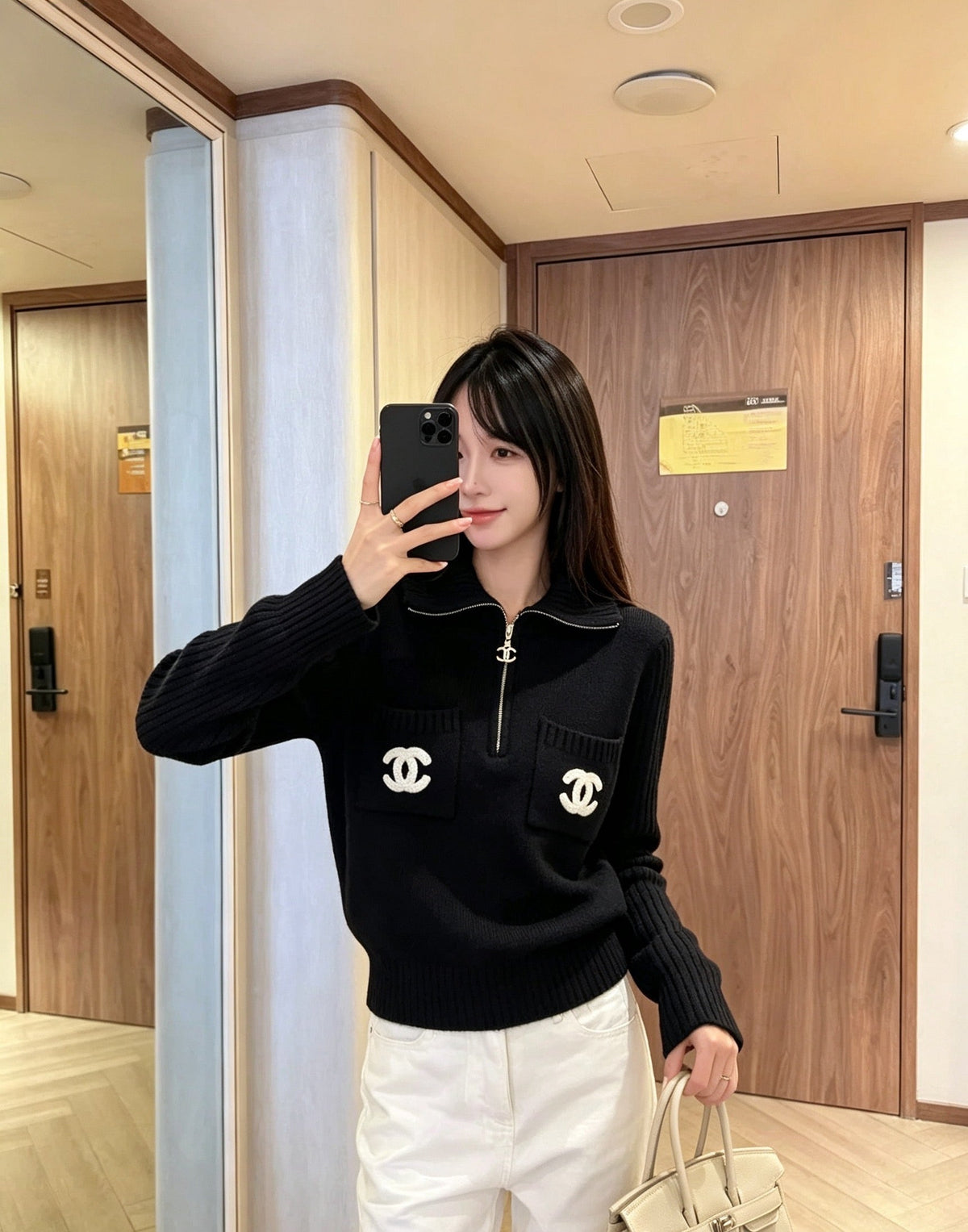 Chanel Pocket Sweater